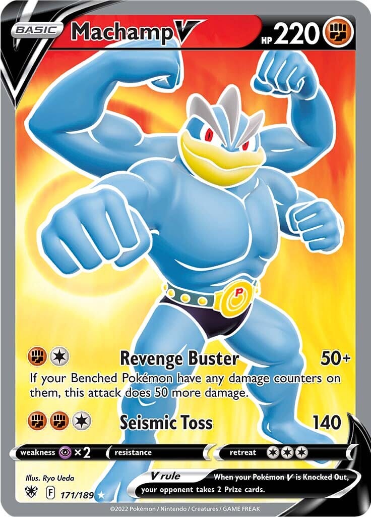Machamp V (171/189) [Sword & Shield: Astral Radiance] Pokemon Single Pokémon  | Multizone: Comics And Games