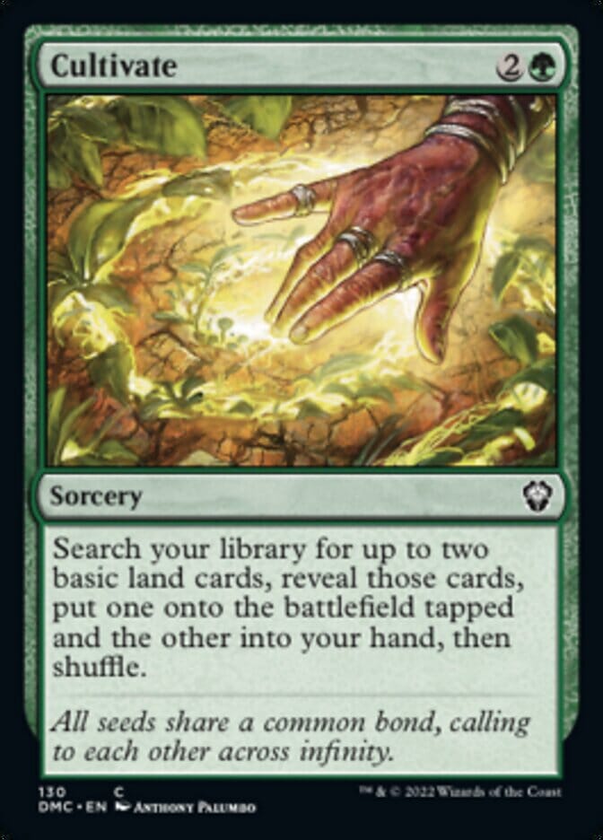 Cultivate [Dominaria United Commander] MTG Single Magic: The Gathering  | Multizone: Comics And Games