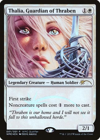 Thalia, Guardian of Thraben [World Magic Cup Qualifiers] MTG Single Magic: The Gathering  | Multizone: Comics And Games