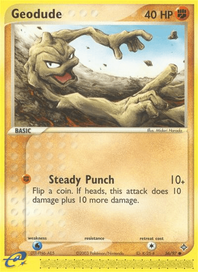 Geodude (56/97) [EX: Dragon] Pokemon Single Pokémon  | Multizone: Comics And Games