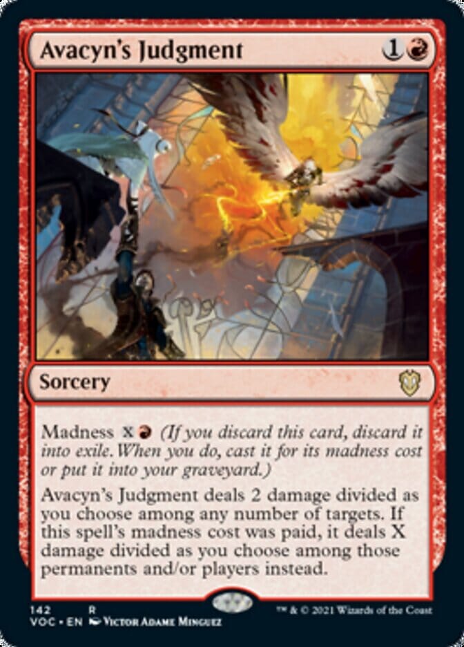 Avacyn's Judgment [Innistrad: Crimson Vow Commander] MTG Single Magic: The Gathering  | Multizone: Comics And Games