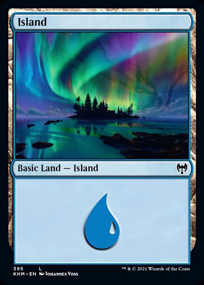 Island (395) [Kaldheim] MTG Single Magic: The Gathering  | Multizone: Comics And Games
