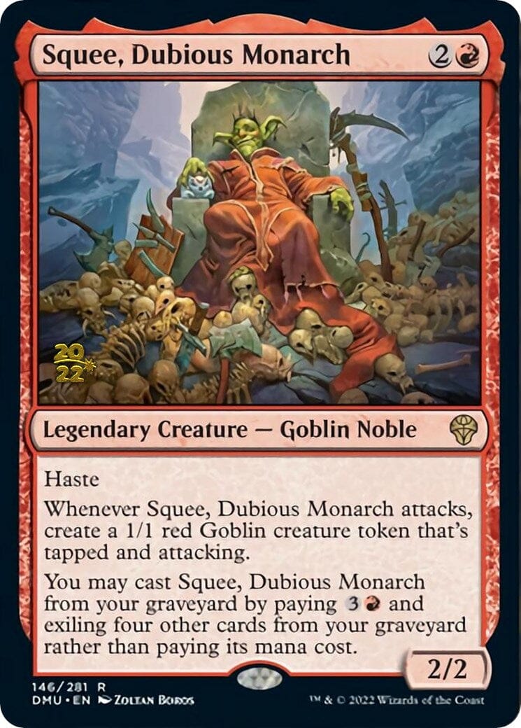 Squee, Dubious Monarch [Dominaria United Prerelease Promos] MTG Single Magic: The Gathering  | Multizone: Comics And Games