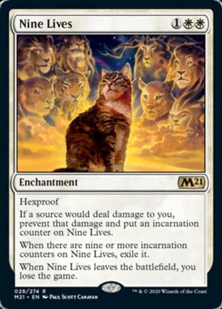 Nine Lives [Core Set 2021] MTG Single Magic: The Gathering  | Multizone: Comics And Games