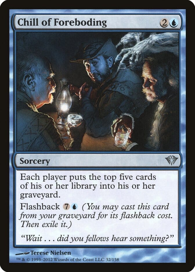 Chill of Foreboding [Dark Ascension] MTG Single Magic: The Gathering  | Multizone: Comics And Games