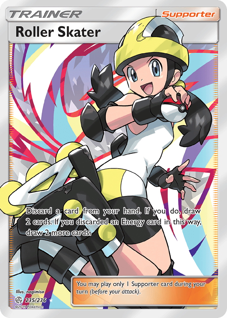 Roller Skater (235/236) [Sun & Moon: Cosmic Eclipse] Pokemon Single Pokémon  | Multizone: Comics And Games