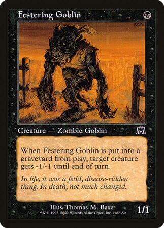 Festering Goblin [Onslaught] MTG Single Magic: The Gathering  | Multizone: Comics And Games