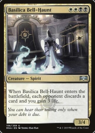 Basilica Bell-Haunt [Ravnica Allegiance] MTG Single Magic: The Gathering  | Multizone: Comics And Games