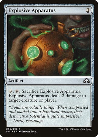 Explosive Apparatus [Shadows over Innistrad] MTG Single Magic: The Gathering  | Multizone: Comics And Games