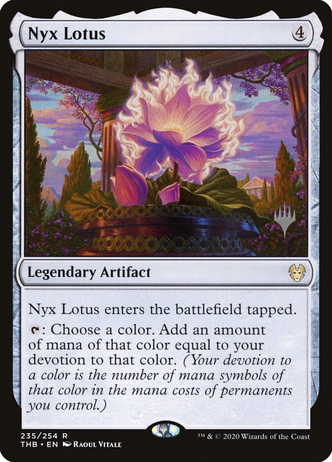 Nyx Lotus (Promo Pack) [Theros Beyond Death Promos] MTG Single Magic: The Gathering  | Multizone: Comics And Games