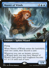 Master of Winds (Extended Art) [Zendikar Rising] MTG Single Magic: The Gathering  | Multizone: Comics And Games