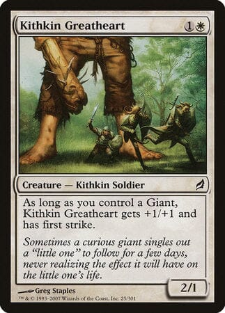 Kithkin Greatheart [Lorwyn] MTG Single Magic: The Gathering  | Multizone: Comics And Games