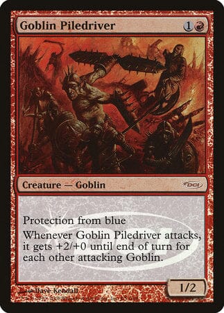 Goblin Piledriver [Judge Gift Cards 2008] MTG Single Magic: The Gathering  | Multizone: Comics And Games