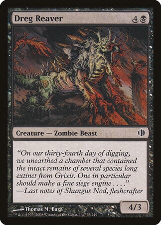 Dreg Reaver [Shards of Alara] MTG Single Magic: The Gathering  | Multizone: Comics And Games