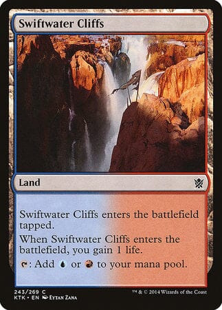 Swiftwater Cliffs [Khans of Tarkir] MTG Single Magic: The Gathering  | Multizone: Comics And Games