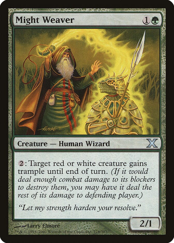 Might Weaver [Tenth Edition] MTG Single Magic: The Gathering  | Multizone: Comics And Games