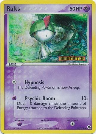Ralts (60/101) (Stamped) [EX: Dragon Frontiers] Pokemon Single Pokémon  | Multizone: Comics And Games