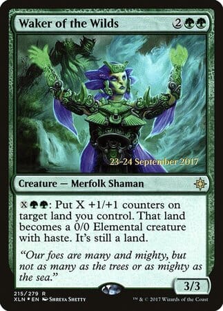 Waker of the Wilds [Ixalan Promos] MTG Single Magic: The Gathering  | Multizone: Comics And Games