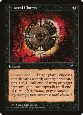 Funeral Charm [Visions] MTG Single Magic: The Gathering  | Multizone: Comics And Games