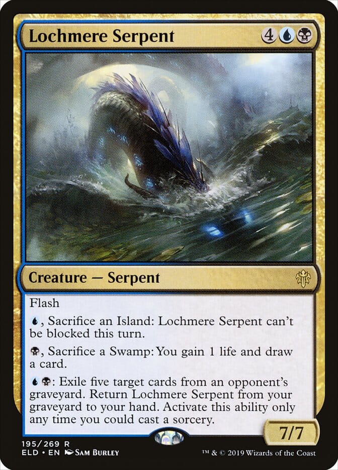 Lochmere Serpent [Throne of Eldraine] MTG Single Magic: The Gathering  | Multizone: Comics And Games