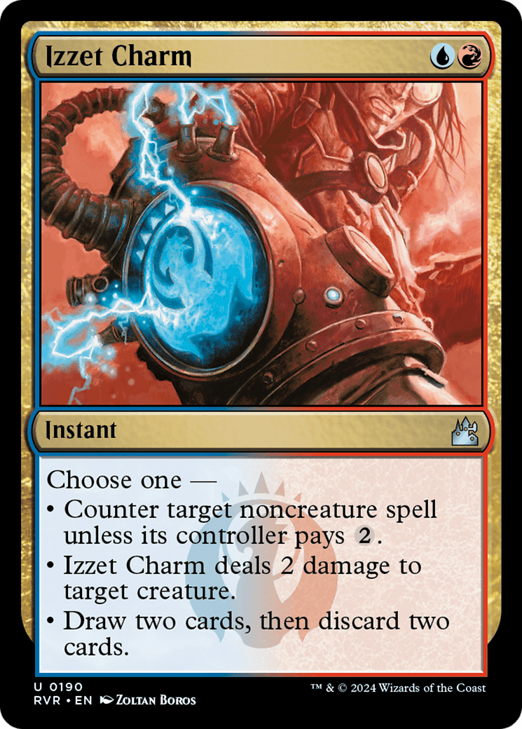 Izzet Charm [Ravnica Remastered] MTG Single Magic: The Gathering  | Multizone: Comics And Games