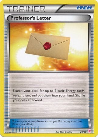 Professor's Letter (28/30) [XY: Trainer Kit - Sylveon] Pokemon Single Pokémon  | Multizone: Comics And Games