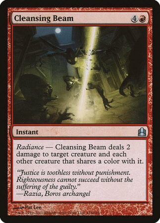 Cleansing Beam [Commander 2011] MTG Single Magic: The Gathering  | Multizone: Comics And Games