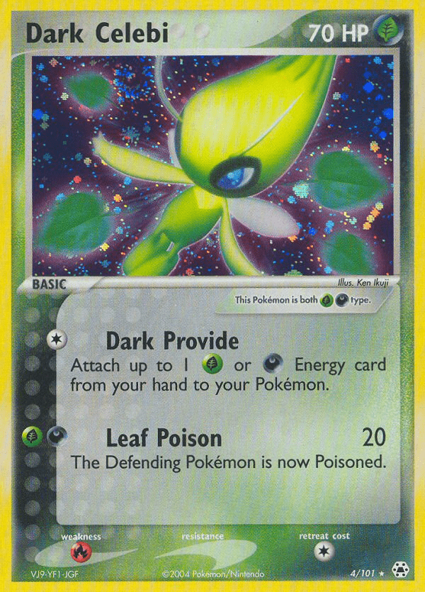 Dark Celebi (4/101) [EX: Hidden Legends] Pokemon Single Pokémon  | Multizone: Comics And Games