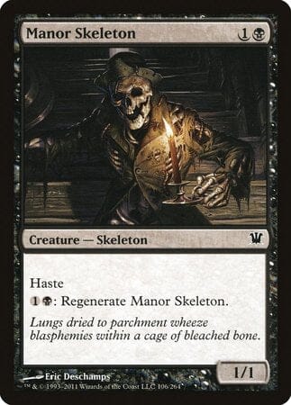 Manor Skeleton [Innistrad] MTG Single Magic: The Gathering  | Multizone: Comics And Games