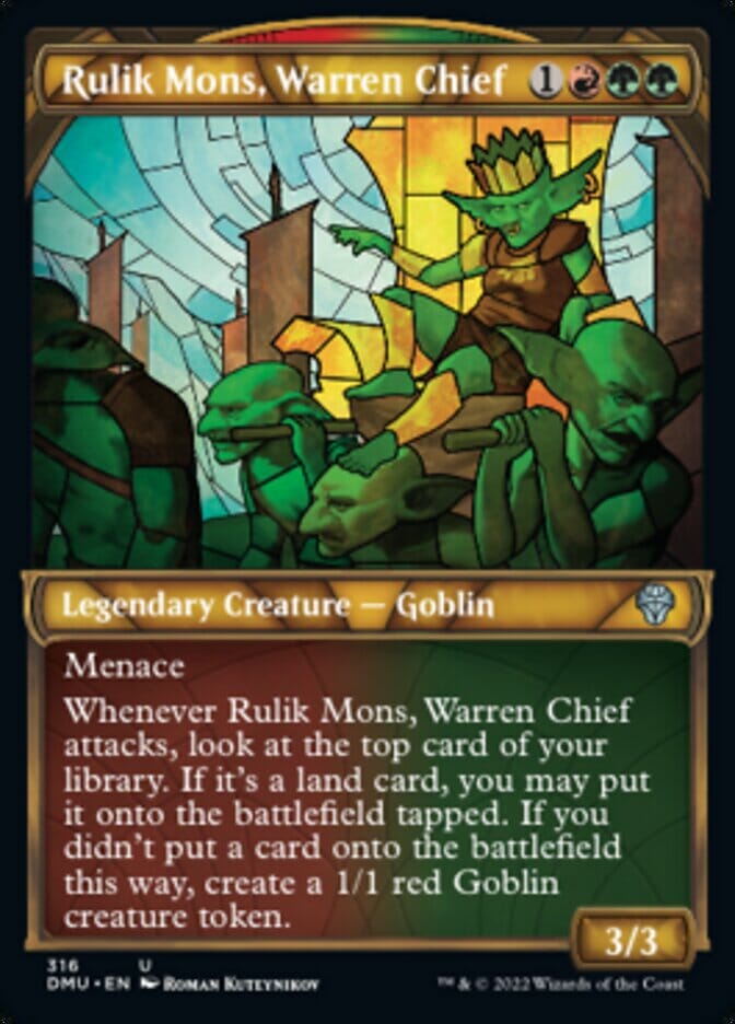 Rulik Mons, Warren Chief (Showcase) [Dominaria United] MTG Single Magic: The Gathering  | Multizone: Comics And Games