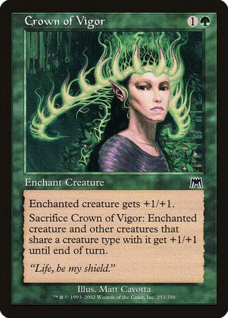 Crown of Vigor [Onslaught] MTG Single Magic: The Gathering  | Multizone: Comics And Games