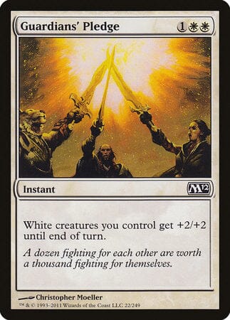 Guardians' Pledge [Magic 2012] MTG Single Magic: The Gathering  | Multizone: Comics And Games
