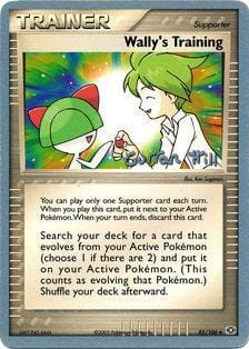 Wally's Training (85/106) (Bright Aura - Curran Hill's) [World Championships 2005] Pokemon Single Pokémon  | Multizone: Comics And Games