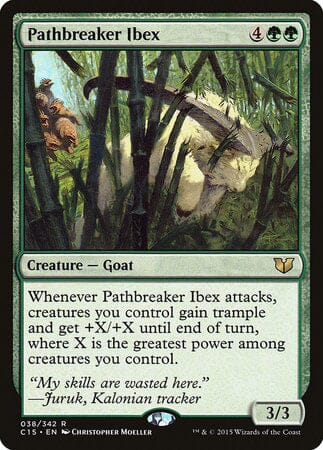 Pathbreaker Ibex [Commander 2015] MTG Single Magic: The Gathering  | Multizone: Comics And Games