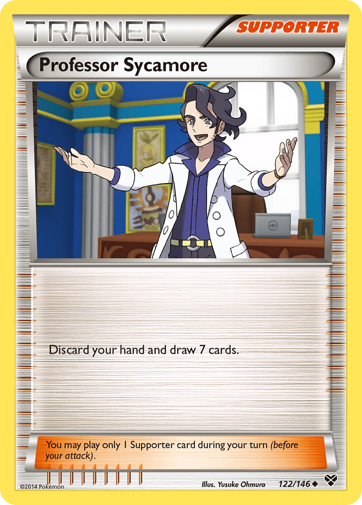 Professor Sycamore (122/146) [XY: Base Set] Pokemon Single Pokémon  | Multizone: Comics And Games