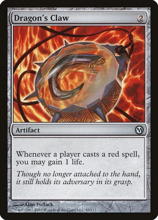 Dragon's Claw [Duels of the Planeswalkers] MTG Single Magic: The Gathering  | Multizone: Comics And Games