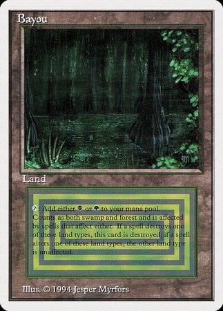 Bayou [Summer Magic / Edgar] MTG Single Magic: The Gathering  | Multizone: Comics And Games