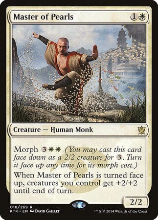 Master of Pearls [Khans of Tarkir] MTG Single Magic: The Gathering  | Multizone: Comics And Games