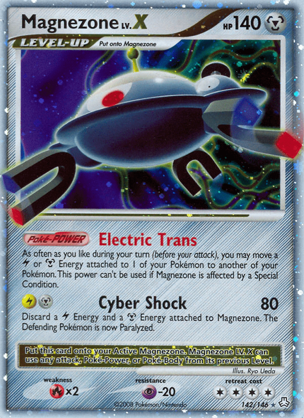 Magnezone LV.X (142/146) [Diamond & Pearl: Legends Awakened] Pokemon Single Pokémon  | Multizone: Comics And Games