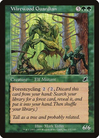 Wirewood Guardian [Scourge] MTG Single Magic: The Gathering  | Multizone: Comics And Games