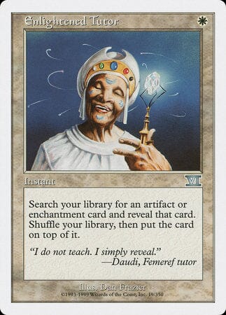 Enlightened Tutor [Classic Sixth Edition] MTG Single Magic: The Gathering  | Multizone: Comics And Games