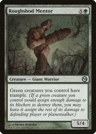 Roughshod Mentor [Duels of the Planeswalkers] MTG Single Magic: The Gathering  | Multizone: Comics And Games