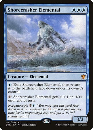 Shorecrasher Elemental [Dragons of Tarkir] MTG Single Magic: The Gathering  | Multizone: Comics And Games