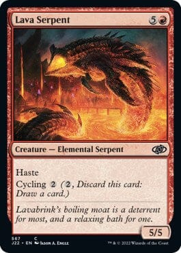 Lava Serpent [Jumpstart 2022] MTG Single Magic: The Gathering  | Multizone: Comics And Games