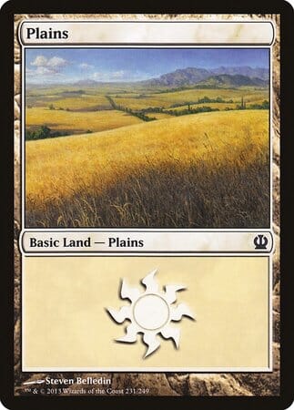 Plains (231) [Theros] MTG Single Magic: The Gathering  | Multizone: Comics And Games