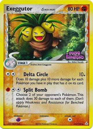 Exeggutor (41/110) (Delta Species) (Stamped) [EX: Holon Phantoms] Pokemon Single Pokémon  | Multizone: Comics And Games