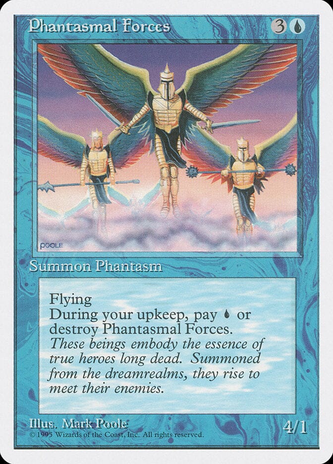 Phantasmal Forces [Fourth Edition] MTG Single Magic: The Gathering  | Multizone: Comics And Games