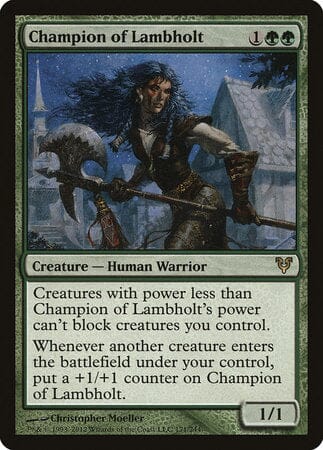 Champion of Lambholt [Avacyn Restored] MTG Single Magic: The Gathering  | Multizone: Comics And Games