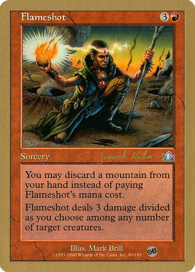 Flameshot (Janosch Kuhn) (SB) [World Championship Decks 2000] MTG Single Magic: The Gathering  | Multizone: Comics And Games