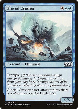 Glacial Crasher [Magic 2015] MTG Single Magic: The Gathering  | Multizone: Comics And Games